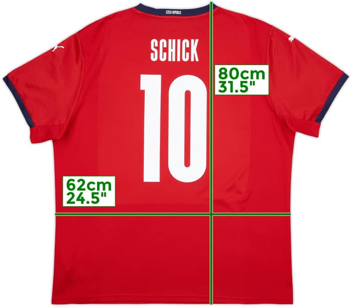 2020-22 Czech Republic Home Shirt Schick #10 - 10/10 - (XXL)