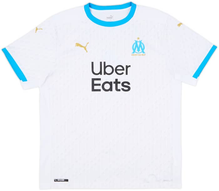 2020-21 Olympique Marseille Home Shirt Kamara #4 - 10/10 - (XL)