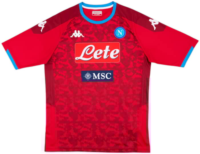 2019-20 Napoli GK S/S Shirt - 10/10 - (XXL)