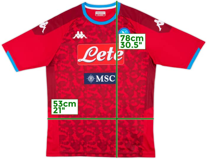 2019-20 Napoli GK S/S Shirt - 10/10 - (XXL)