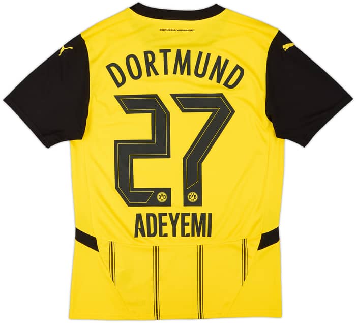 2024-25 Borussia Dortmund Home Shirt Adeyemi #27 - 8/10 - (S)