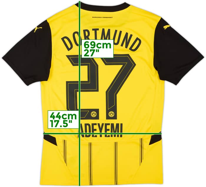 2024-25 Borussia Dortmund Home Shirt Adeyemi #27 - 8/10 - (S)
