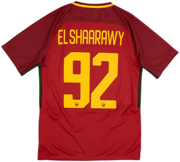 2017-18 Roma Home Shirt El Shaarawy #92 - 10/10 - (S)