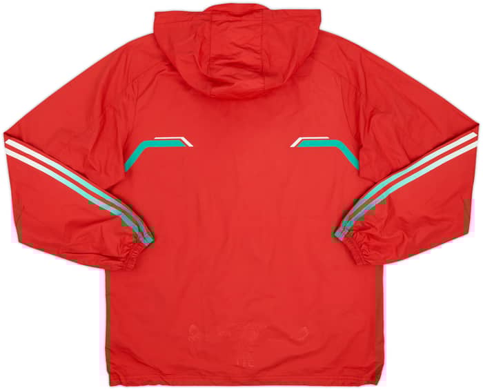 2010-11 Liverpool adidas Hooded Rain Jacket - 5/10 - (M)