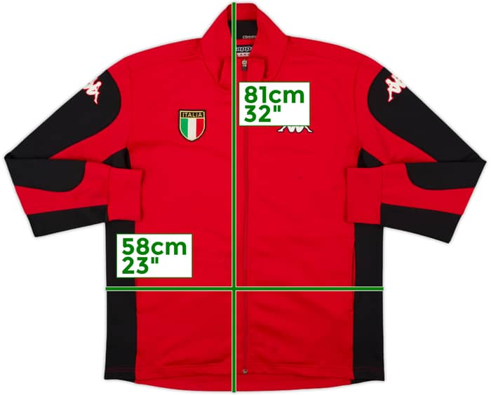 2002 Italy Kappa Track Jacket - 6/10 - (XL)