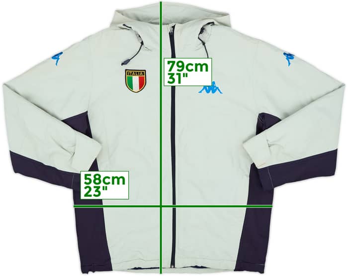 2002 Italy Kappa Padded Bench Coat - 8/10 - (L)
