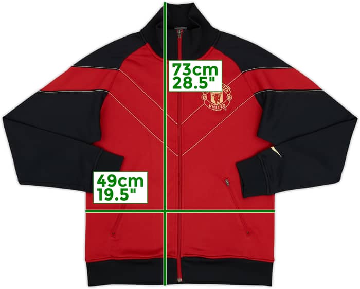 2003-04 Manchester United Nike Track Jacket - 8/10 - (M)