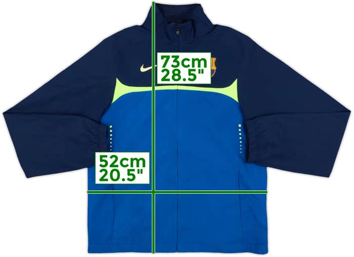 2010-11 Barcelona Nike Track Jacket - 5/10 - (S)
