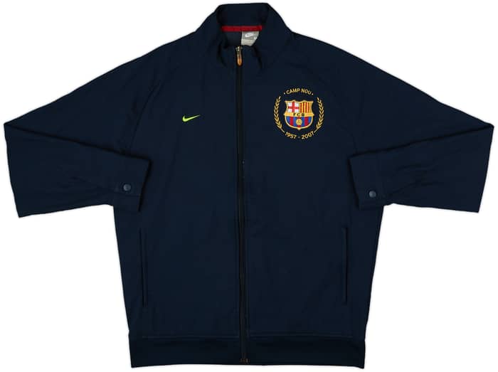 2007-08 Barcelona Nike Track Jacket - 8/10 - (M)