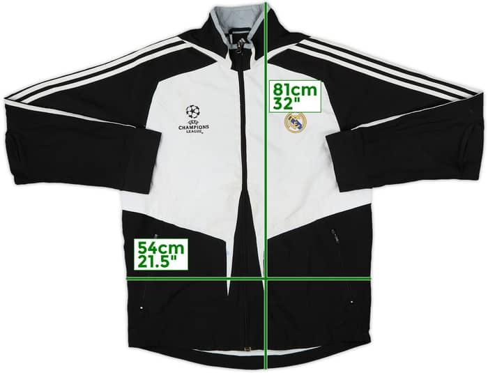 2008-09 Real Madrid adidas CL Track Jacket - 5/10 - (L)