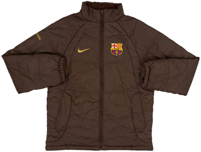 2008-09 Barcelona Nike Padded Bench Coat - 8/10 - (M)
