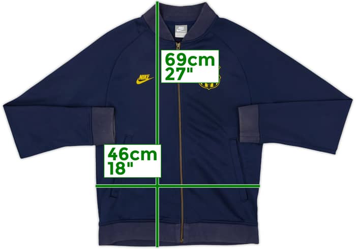 2008-09 Barcelona Nike Track Jacket - 7/10 - (S)