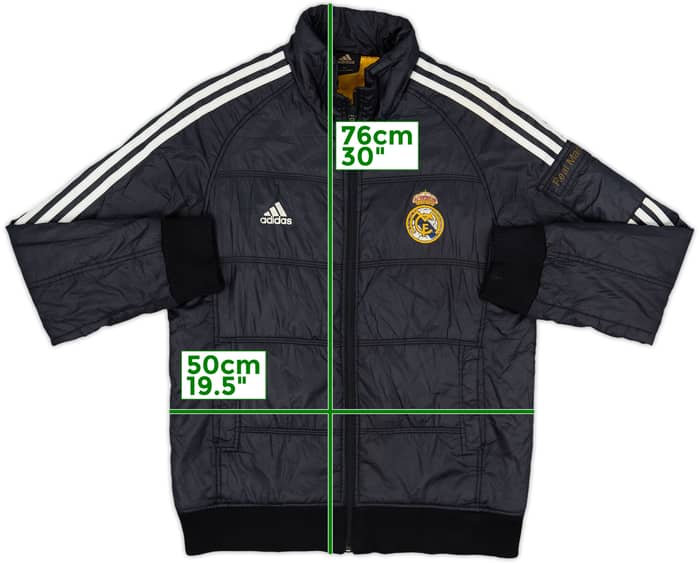2008-09 Real Madrid adidas Padded Jacket - 6/10 - (XS)