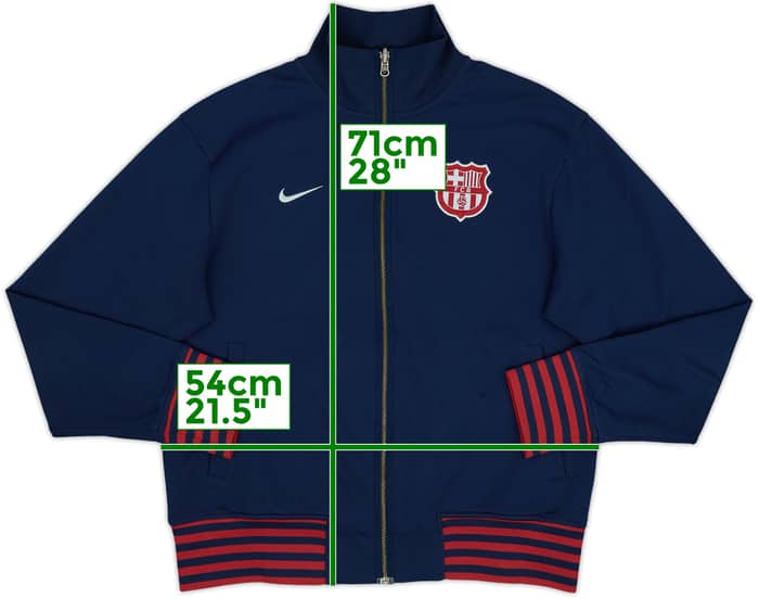 2010-11 Barcelona Nike Track Jacket - 9/10 - (M)