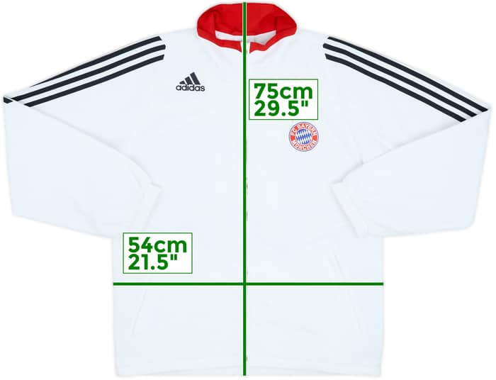 2007-08 Bayern Munich adidas Track Jacket - 8/10 - (S)