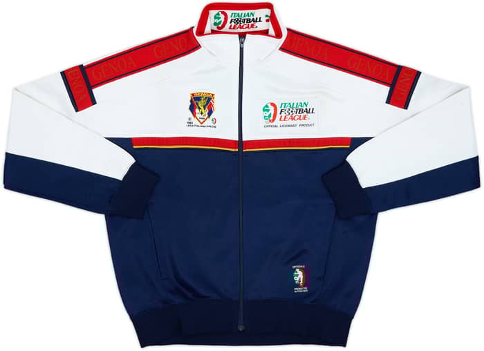 1993-94 Genoa 'Italian Football League' Track Jacket - 7/10 - (L)