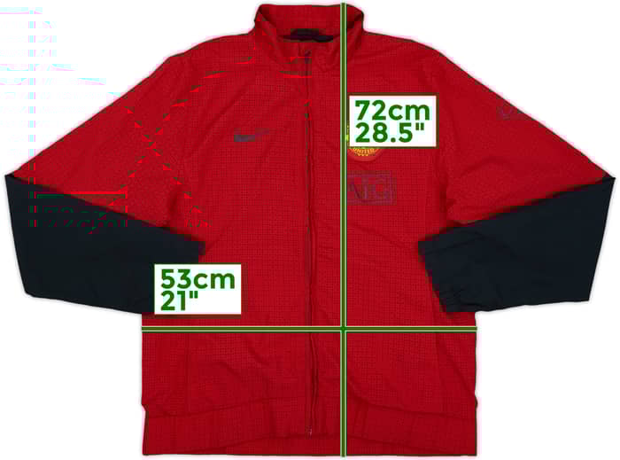 2009-10 Manchester United Nike Track Jacket - 9/10 - (M)