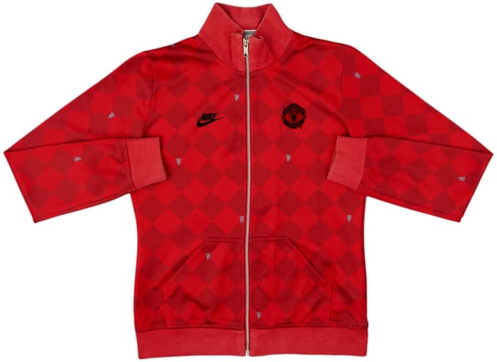 2009-10 Manchester United Nike Track Jacket - 7/10 - (M)