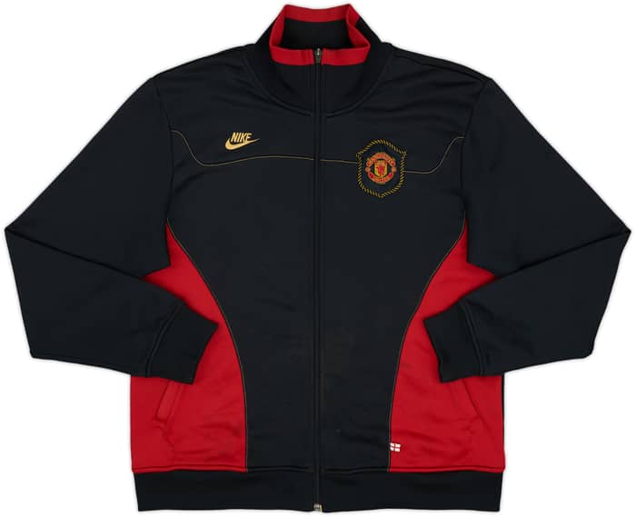 2007-08 Manchester United Nike Track Jacket - 7/10 - (L)