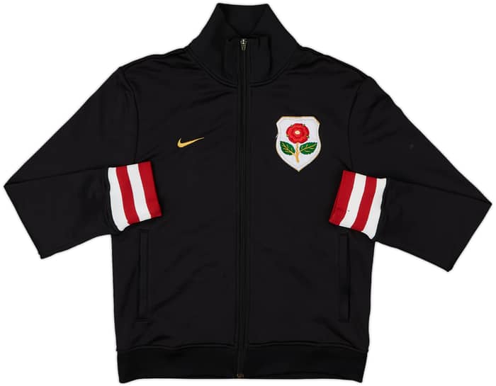 2007-08 Manchester United Nike Football Classics Retro Track Jacket - 7/10 - (S)