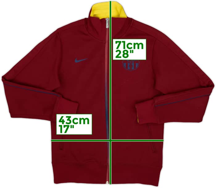 2013-14 Barcelona Nike Track Jacket - 8/10 - (S)