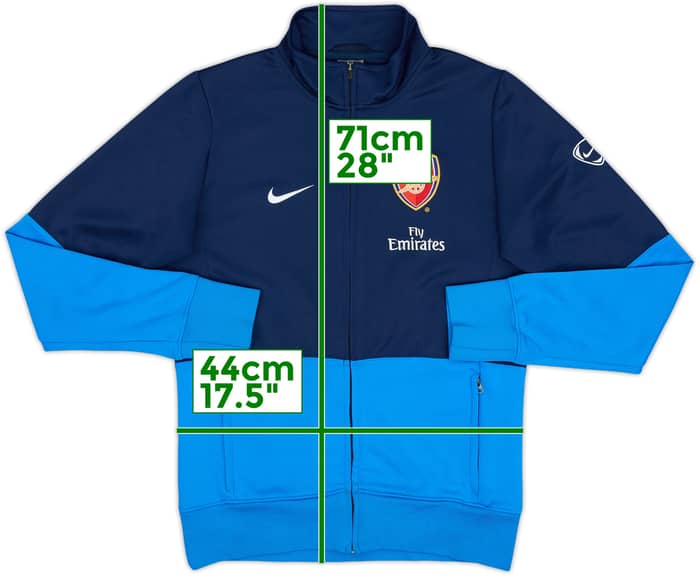 2009-10 Arsenal Nike Track Jacket - 8/10 - (S)