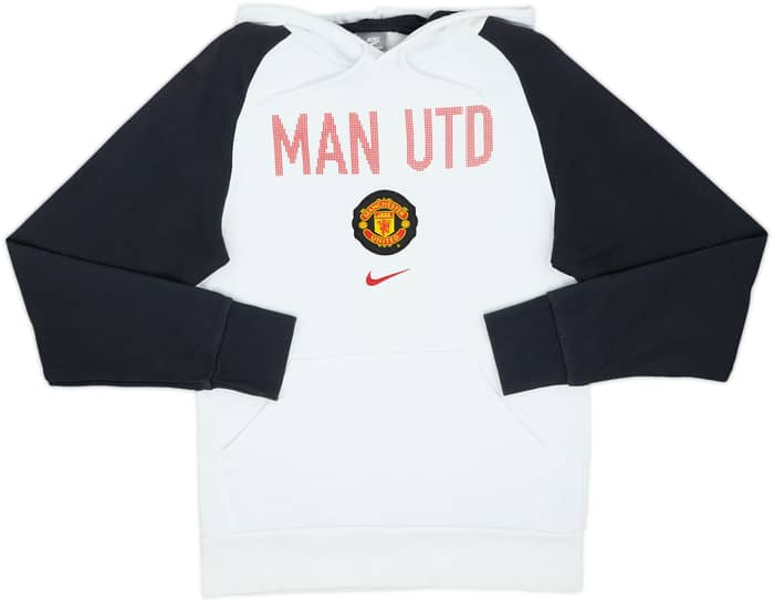 2009-10 Manchester United Nike Hoodie - 7/10 - (S)
