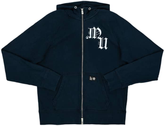 2011-12 Manchester United Nike Hooded Track Jacket - 6/10 - (L)