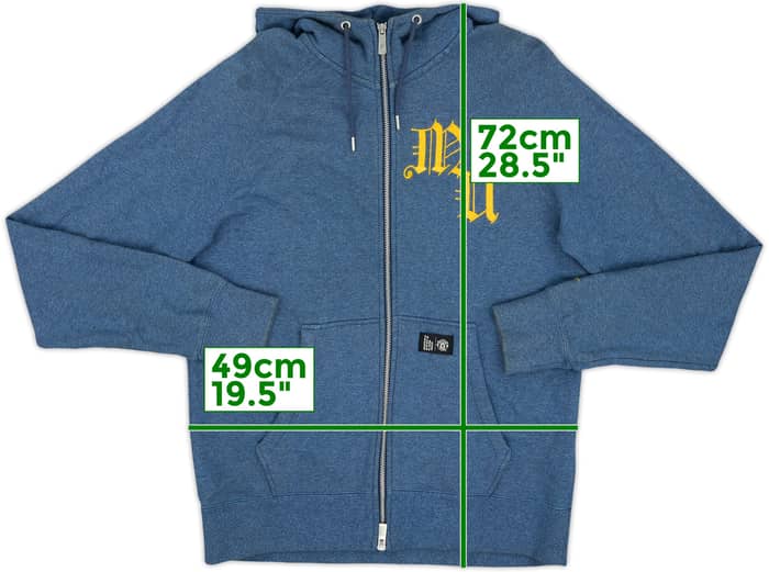 2011-12 Manchester United Nike Hooded Track Jacket - 7/10 - (L)