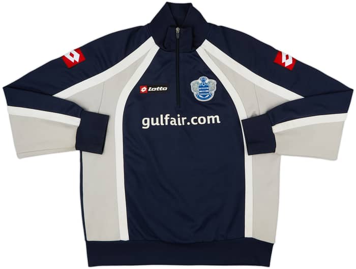 2009-10 QPR Lotto 1/4 Zip Drill Top - 7/10 - (XL)