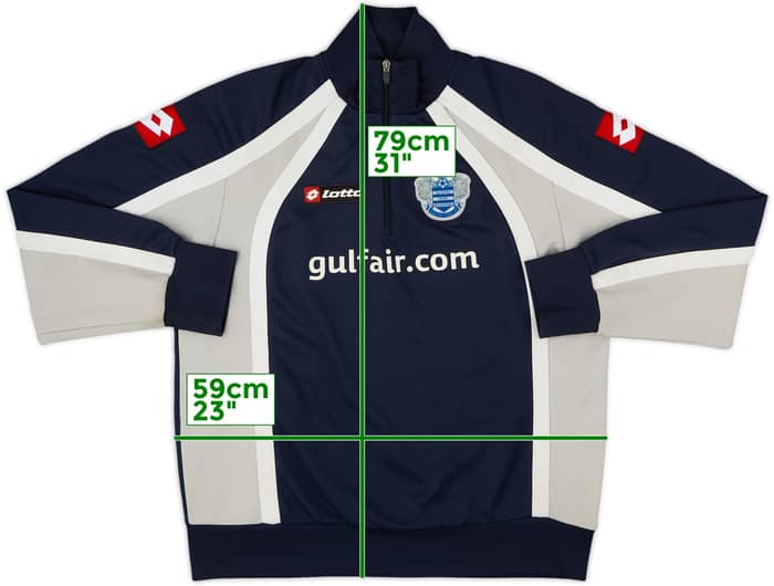 2009-10 QPR Lotto 1/4 Zip Drill Top - 7/10 - (XL)