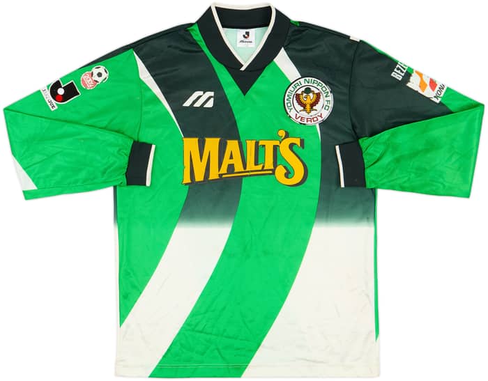 1996 Verdy Kawasaki Home L/S Shirt - 5/10 - (M/L)
