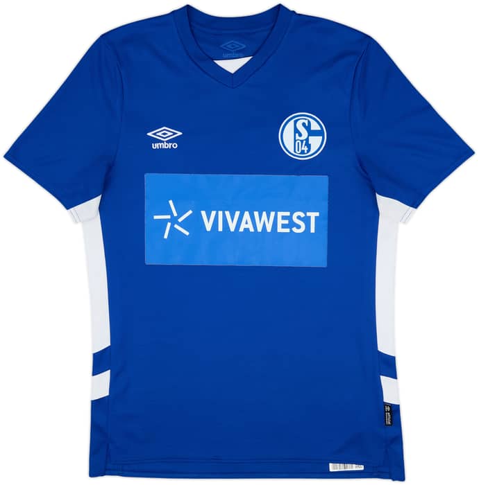 2021-22 Schalke Home Shirt - 10/10 - (M)