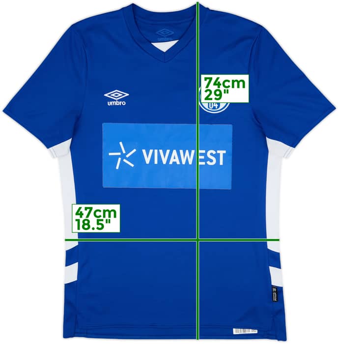 2021-22 Schalke Home Shirt - 10/10 - (M)