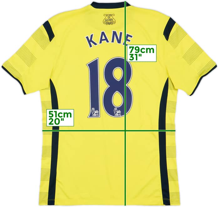 2014-15 Tottenham Third Shirt Kane #18 - 8/10 - (L)