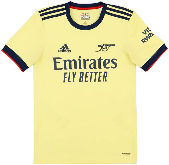 2021-22 Arsenal Away Shirt Saka #7 - 8/10 - (XS)