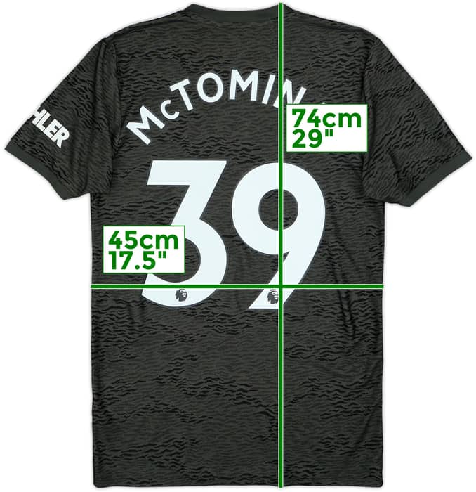 2020-21 Manchester United Away Shirt McTominay #39 - 9/10 - (S)