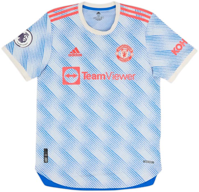 2021-22 Manchester United Authentic Away Shirt Cavani #7 - 6/10 - (M)