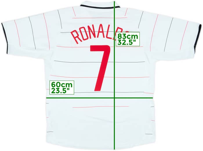 2003-05 Manchester United Third Shirt Ronaldo #7 - 8/10 - (XXL)