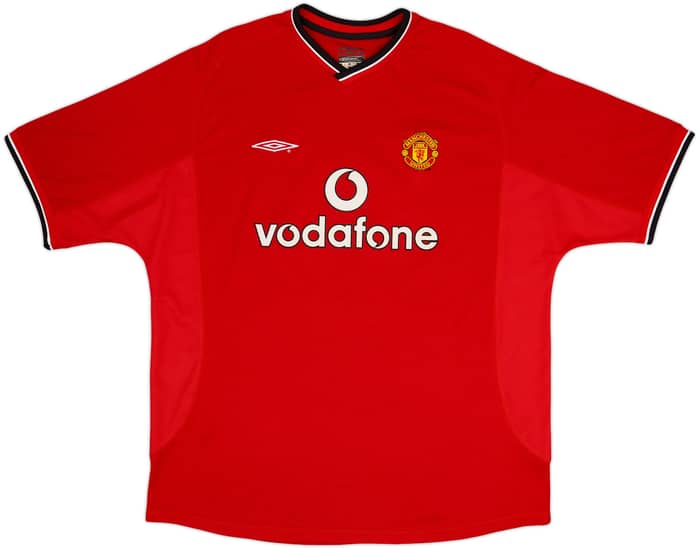 2000-02 Manchester United Home Shirt Yorke #19 - 8/10 - (XXL)