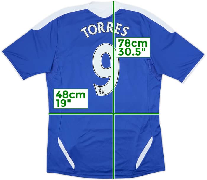 2011-12 Chelsea Home Shirt Torres #9 - 9/10 - (M)