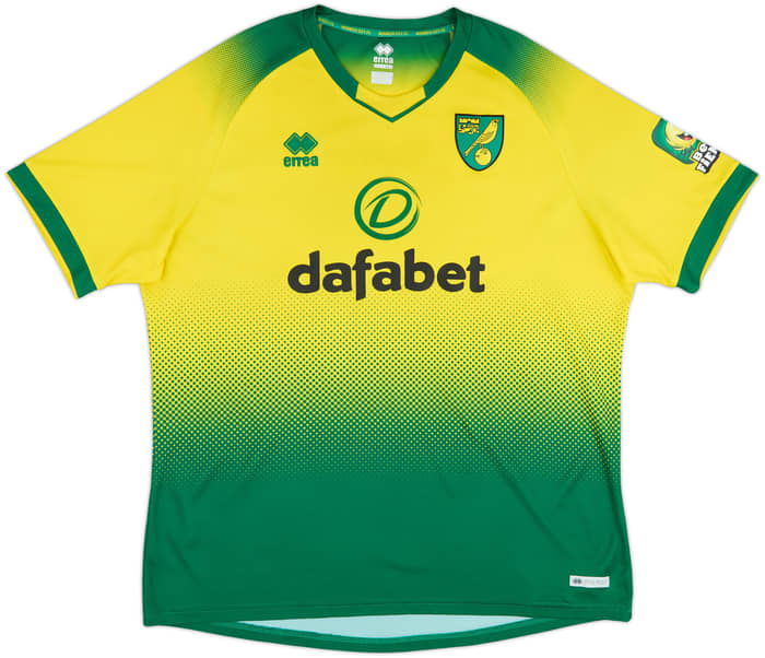 2019-20 Norwich Home Shirt - 6/10 - (6XL)