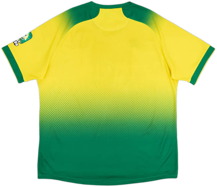 2019-20 Norwich Home Shirt - 6/10 - (6XL)