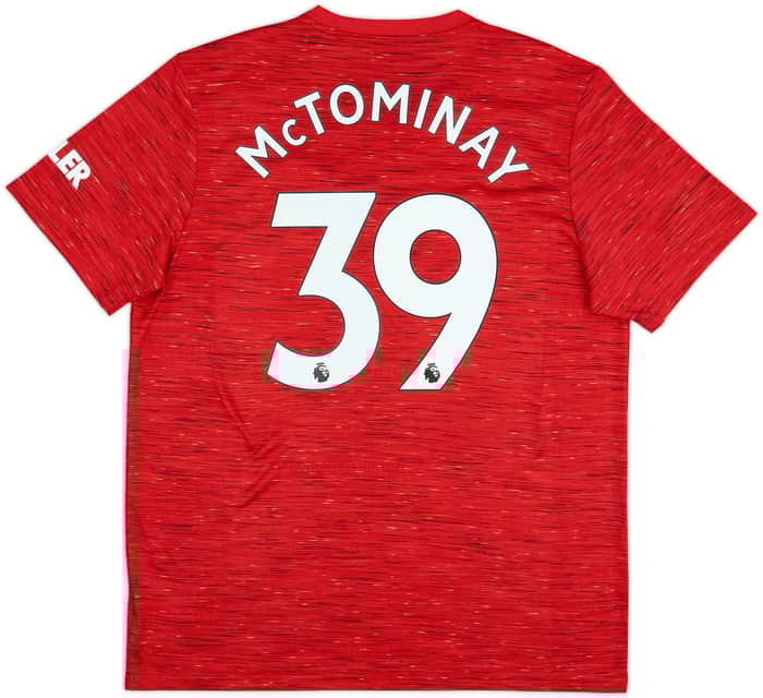 2020-21 Manchester United Home Shirt McTominay #39 - 9/10 - (XL)