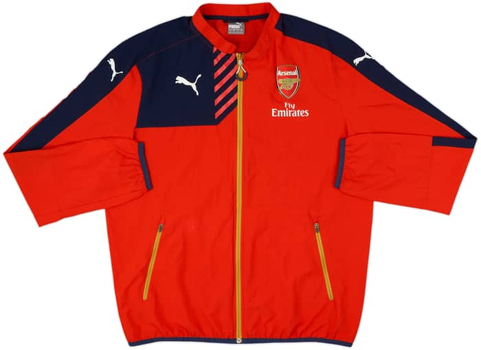 2015-16 Arsenal Puma Track Jacket - 8/10 - (L)