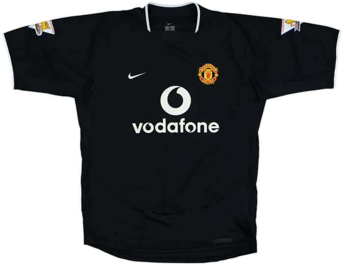 2003-05 Manchester United Away Shirt Scholes #18 - 7/10 - (L)