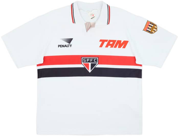1994 Sao Paulo Home Shirt #10 - 7/10 - (L)