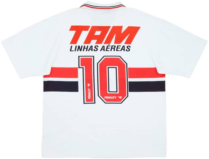 1994 Sao Paulo Home Shirt #10 - 7/10 - (L)