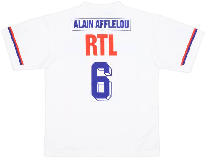 1990-91 Paris Saint-Germain Away Shirt #6 - 9/10 - (L)