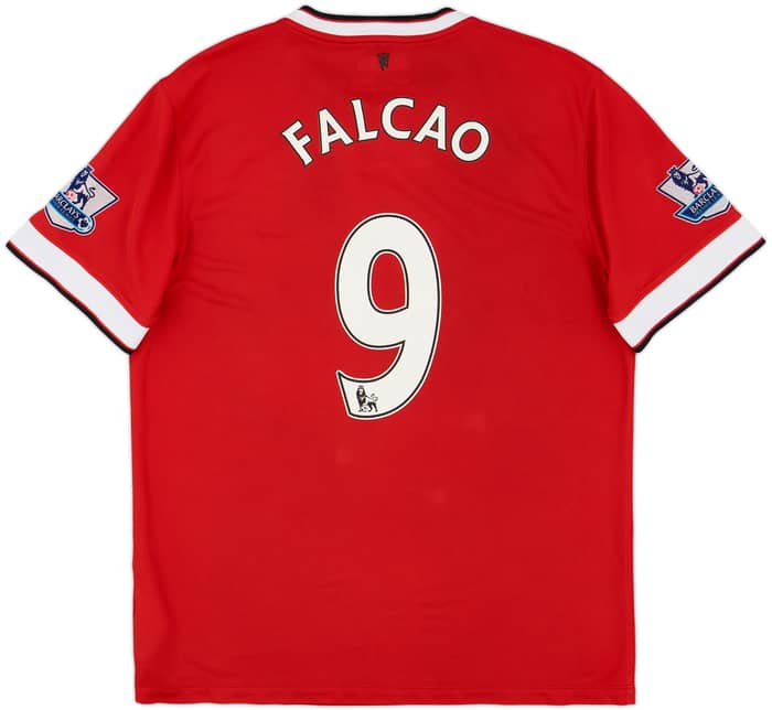 2014-15 Manchester United Home Shirt Falcao #9 - 6/10 - (L)